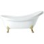 Poolspa Nostalgy Wanna wolnostojąca 170x82 cm na nogach biała PWKPA10ZNPC0901 - zdjęcie 1