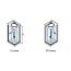 Novellini Eon A100x80 Kabina prysznicowa narożna kwadratowa 100x80x209,5 cm lewa, drzwi przesuwne, bez dachu, szkło przezroczyste, profile chrom mat EONA100DT-1UK - zdjęcie 2