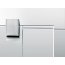 Novellini Gala 1 G+F Kabina narożna 80x80x200 cm lewa - drzwi z elementem stałym i ścianka boczna, profile chrom szkło przezroczyste GALA1G80-S1K+GALA1F80 - zdjęcie 6