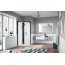 Novellini Glax Black 1 2.0 R Sauna parowa 90x90x217 cm profile czarne szkło przezroczyste G21R99T5-1HH - zdjęcie 2