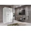 Novellini Glax 2 2.0 2P Hydro Kabina parowa 120x90x217 cm wersja prawa profile srebrne szkło przezroczyste G222P299DT1-1BB - zdjęcie 6