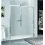 Novellini Kuadra 2.0 PH Drzwi przesuwne z polem stałym 127-131x200 cm prawe szkło przezroczyste profile chrom K22PH127D-1K - zdjęcie 1