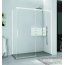 Novellini Kuadra 2.0 PH+FH Drzwi przesuwne 179-181x200 cm prawe szkło przezroczyste profile chrom K2PH179D-1K - zdjęcie 1