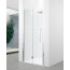 Novellini Young 2.0 1BS Drzwi prysznicowe wnękowe 90x200 cm składane, profile chrom szkło przezroczyste Y21BS87-1K - zdjęcie 1
