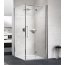 Novellini Young 2.0 2GS+F Drzwi prysznicowe składane 100-102x200 cm prawe, profile chrom szkło przezroczyste Y22GS99LD-1K - zdjęcie 1