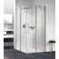 Novellini Young 2.0 A Drzwi prysznicowe uchylne 57-59x200 cm, profile chrom szkło przezroczyste Y2A57L-1K - zdjęcie 1