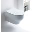 Olympia Ceramica Clear Toaleta WC podwieszana Rimless 50x36 cm z deską sedesową wolnoopadającą, biała CLE1202R01+C5CN01 - zdjęcie 1