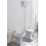 Olympia Ceramica Impero Toaleta WC stojąca 57x39 cm, biała IMP110101 - zdjęcie 3