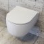 Olympia Ceramica Milady Toaleta WC 53x36 cm bez kołnierza biała MIL120201 - zdjęcie 2