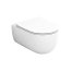 Olympia Ceramica Milady Toaleta WC 53x36 cm bez kołnierza biała MIL120201 - zdjęcie 1