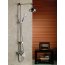 Omnires Art Deco Zestaw prysznicowy natynkowa z deszczownicą chrom AD5144 - zdjęcie 2