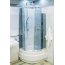 Omnires Art Deco Zestaw prysznicowy natynkowa z deszczownicą chrom AD5144 - zdjęcie 4
