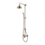 Omnires Art Deco Zestaw prysznicowy ścienny z deszczownicą brąz antyczny AD5144BR - zdjęcie 1