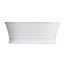 Omnires Classica M+ Wanna wolnostojąca 160x79 cm biały mat CLASSICAWWBM - zdjęcie 2