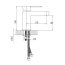 Omnires Columbia Bateria umywalkowa chrom CO1110 - zdjęcie 2