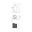 Omnires Contour Bateria prysznicowa podtynkowa miedź szczotkowana CT8045CPB - zdjęcie 2