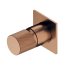 Omnires Contour Bateria prysznicowa podtynkowa miedź szczotkowana CT8045CPB - zdjęcie 1