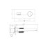 Omnires Contour Bateria umywalkowa podtynkowa miedź szczotkowana CT8015CPB - zdjęcie 2