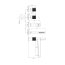 Omnires Contour Bateria nawannowa 4 otworowa miedź szczotkowana CT8032CPB - zdjęcie 2