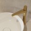 Omnires Contour Bateria umywalkowa wysoka złoty szczotkowany CT8012GLB  - zdjęcie 3