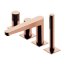 Omnires Contour Bateria nawannowa 4 otworowa miedź szczotkowana CT8032CPB - zdjęcie 1