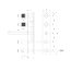 Omnires Contour Bateria wannowa podtynkowa antracyt CT8037/1AT - zdjęcie 2