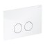 Omnires Eco Flush Set Zestaw Stelaż do WC StrongFrame z Eco spłukiwaniem + przycisk WC Minimal biały połysk STFWCECO1M-RBP - zdjęcie 2
