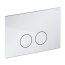 Omnires Eco Flush Set Zestaw Stelaż do WC StrongFrame z Eco spłukiwaniem + przycisk WC Minimal chrom połysk STFWCECO1M-RCR - zdjęcie 2