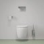 Omnires Eco Flush Set Zestaw Stelaż do WC StrongFrame z Eco spłukiwaniem + przycisk WC Minimal chrom połysk STFWCECO1M-RCR - zdjęcie 4