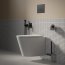 Omnires Eco Flush Set Zestaw Stelaż WC StrongFrame z Eco spłukiwaniem + przycisk WC Steel-R45 czarny mat STFWCECO1R45-RBLM - zdjęcie 5
