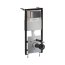 Omnires Eco Flush Set Zestaw Stelaż WC StrongFrame z Eco spłukiwaniem + przycisk WC Steel-R45 grafit szczotkowany STFWCECO1R45-RGR - zdjęcie 1