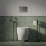 Omnires Eco Flush Set Zestaw Stelaż WC StrongFrame z Eco spłukiwaniem + przycisk WC Steel-R45 nikiel szczotkowany STFWCECO1R45-RNI - zdjęcie 5