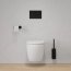 Omnires Flush Set Zestaw Stelaż do WC StrongFrame + przycisk WC Minimal czarny mat STFWC1M-RBLM - zdjęcie 4