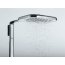 Omnires Hudson Zestaw prysznicowy natynkowy termostatyczny z deszczownicą 115 cm chrom HS4144/6CR - zdjęcie 6