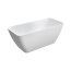 Omnires Parma M+ Wanna wolnostojąca 159x70,5 cm biała PARMAWWBP - zdjęcie 1