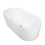 Omnires Marble+ Monaco Wanna wolnostojąca 181x85x60 cm, biała MONACO181BP - zdjęcie 4
