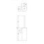 Omnires Modern Project Szczotka WC biały mat MP60621WM - zdjęcie 3