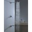 Omnires Deszczownica ścienna 21,3x21,3 cm chrom WG530 - zdjęcie 2