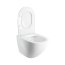 Omnires Ottawa Comfort toaleta WC bez kołnierza 54x37 cm + deska wolnoopadająca biała OTTAWACMWBP - zdjęcie 3