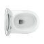 Omnires Ottawa Comfort toaleta WC bez kołnierza 54x37 cm + deska wolnoopadająca biała OTTAWACMWBP - zdjęcie 4