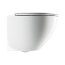 Omnires Ottawa Comfort toaleta WC bez kołnierza 54x37 cm + deska wolnoopadająca biała OTTAWACMWBP - zdjęcie 5