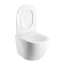 Omnires Ottawa Zestaw Toaleta WC bez kołnierza krótka + deska wolnoopadająca biały połysk OTTAWASPXMWBP - zdjęcie 4