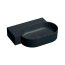 Omnires Ovo M+ Umywalka nablatowa lub wisząca 55,5x38,5 cm lewa black lava mat OVO555UWLBLV - zdjęcie 1