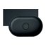 Omnires Ovo M+ Umywalka nablatowa lub wisząca 55,5x38,5 cm lewa black lava mat OVO555UWLBLV - zdjęcie 2