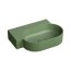 Omnires Ovo M+ Umywalka nablatowa lub wisząca 55,5x38,5 cm lewa olive mat OVO555UWLOL - zdjęcie 1