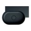 Omnires Ovo M+ Umywalka nablatowa lub wisząca 55,5x38,5 cm prawa black lava mat OVO555UWPBLV - zdjęcie 2