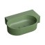 Omnires Ovo M+ Umywalka nablatowa lub wisząca 55,5x38,5 cm prawa olive mat OVO555UWPOL - zdjęcie 1