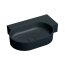 Omnires Ovo M+ Umywalka nablatowa lub wisząca 64,5x44,5 cm prawa black lava mat OVO645UWPBLV - zdjęcie 1