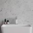 Omnires Parma Bateria umywalkowa chrom/biały PM7410CRB - zdjęcie 4