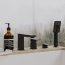 Omnires Parma Bateria nawannowa 4 otworowa czarny mat PM7432BL - zdjęcie 2